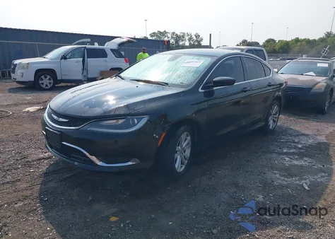 2016 Chrysler 200 Limited из США, поврежденный, VIN 1C3CCCAB6GN166739